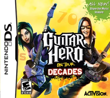 Guitar Hero - On Tour - Decades (USA) (En,Fr) (Demo) (Kiosk) box cover front